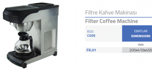 Filtre Kahve Makinası
